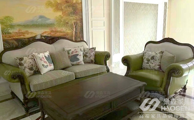 武汉北欧风格欧美家具实拍图