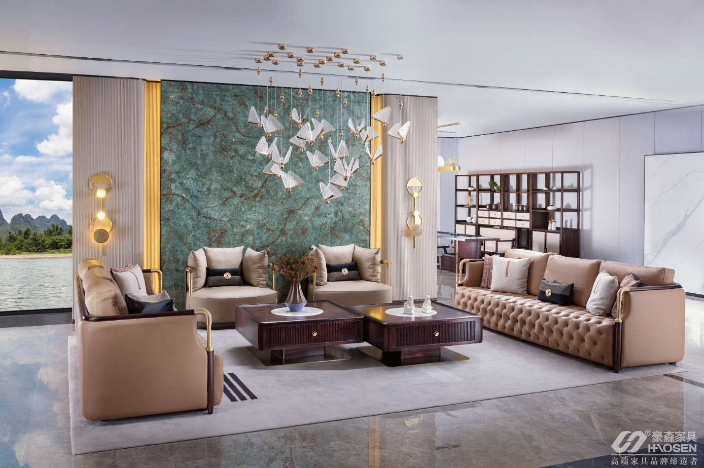 新中式風格客廳如何設計才能更溫馨舒適？新中式客廳家具要怎么選好?